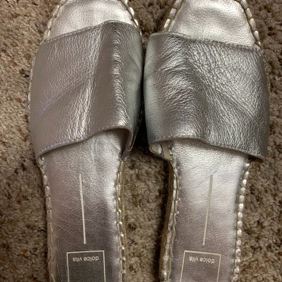 Dolce Vita Silver Espadrilles - Picture 7 of 7